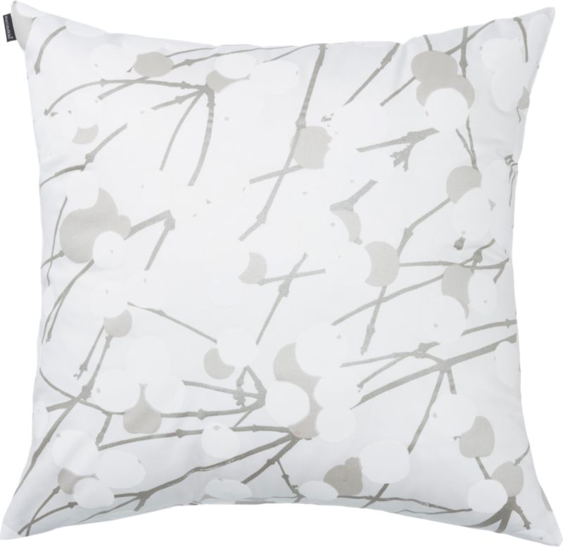 Marimekko Lumimarja White 20" Pillow