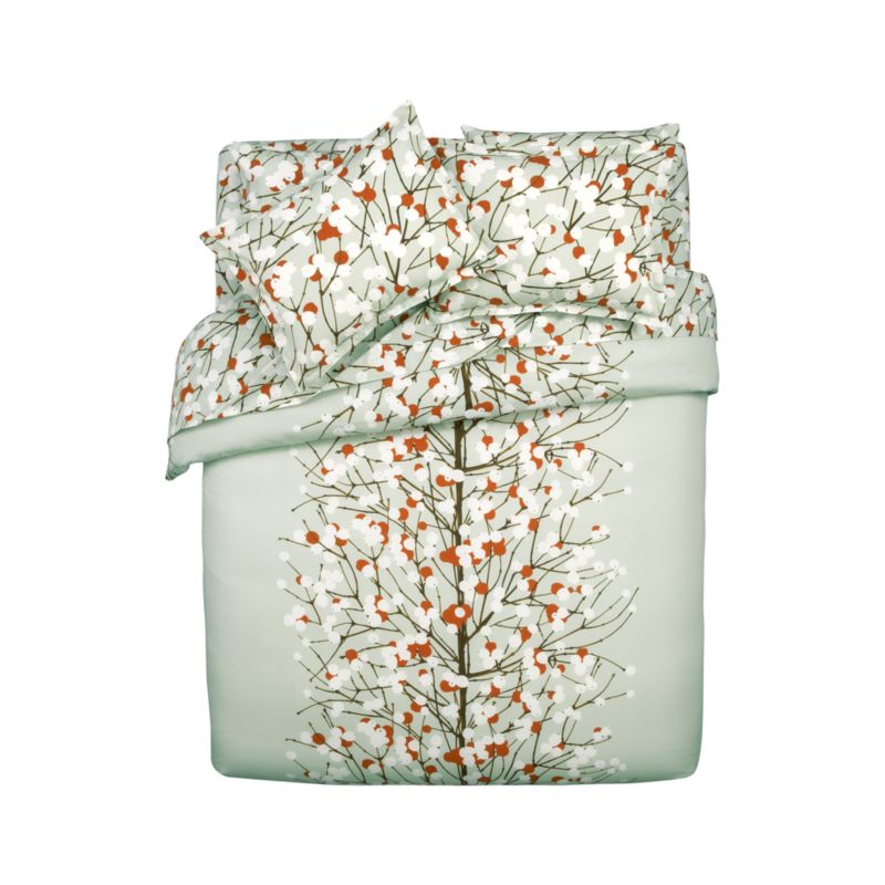 Marimekko Lumimarja Rust Bed Linens