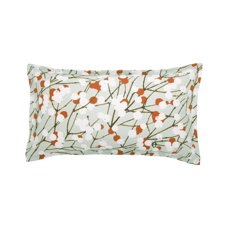 Marimekko Lumimarja Rust King Sham