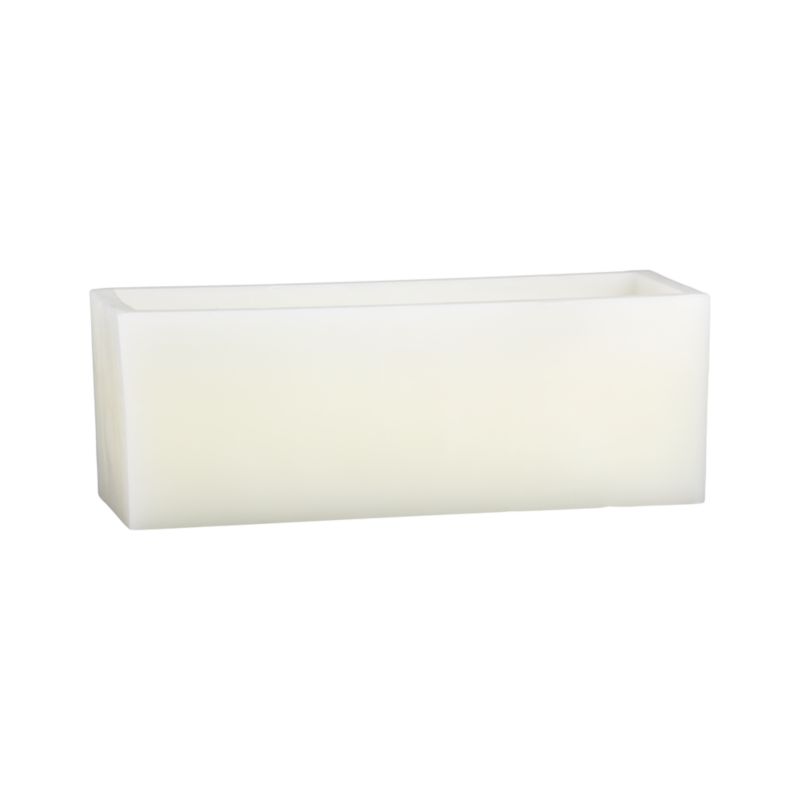 Luminary Rectangle Candle