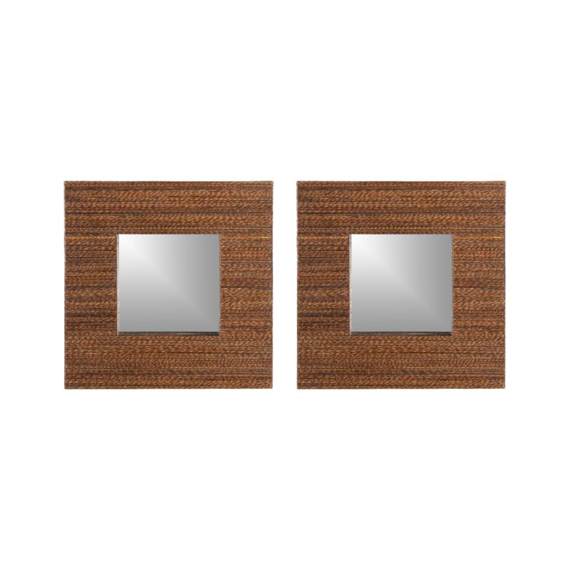 Set of 2 Lurik Mirrors