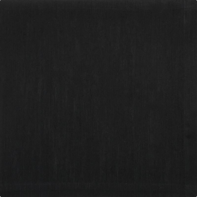 Lustre Black Napkin