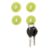 MagnetMiniHookGreenS4AVOT11
