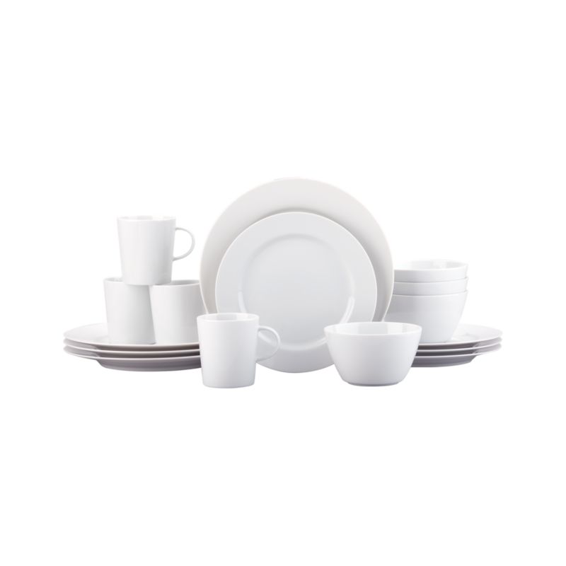16-Piece Set: four 4-piece place settings.