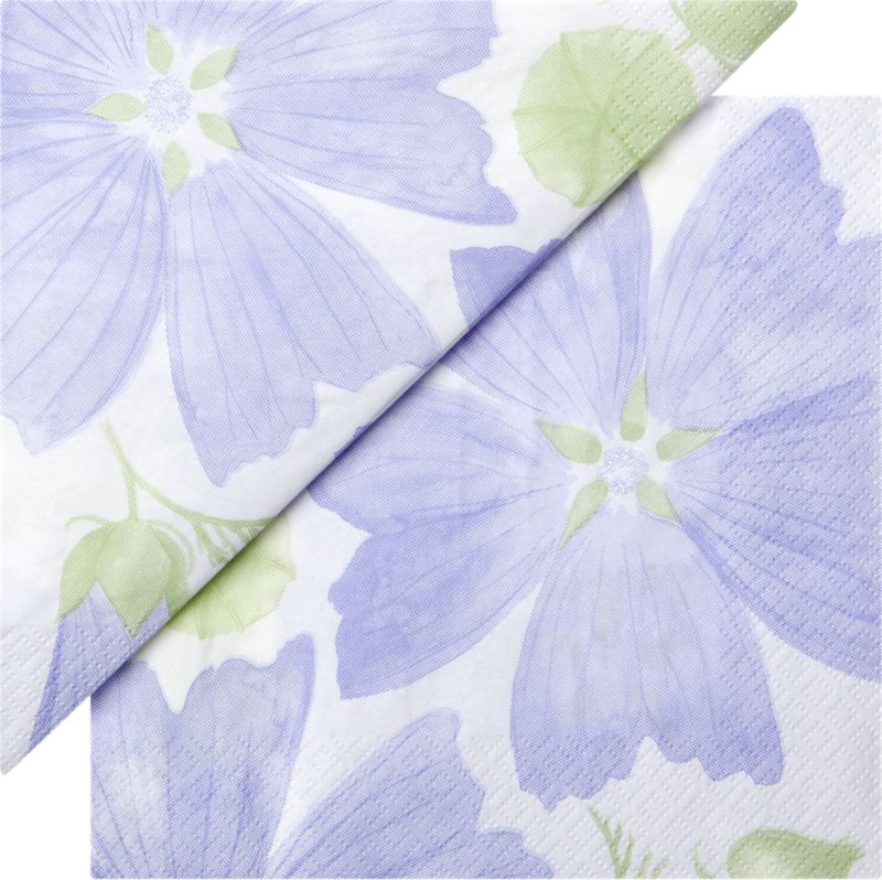 Set of 20 Marimekko Malva Paper 4.75" Napkins