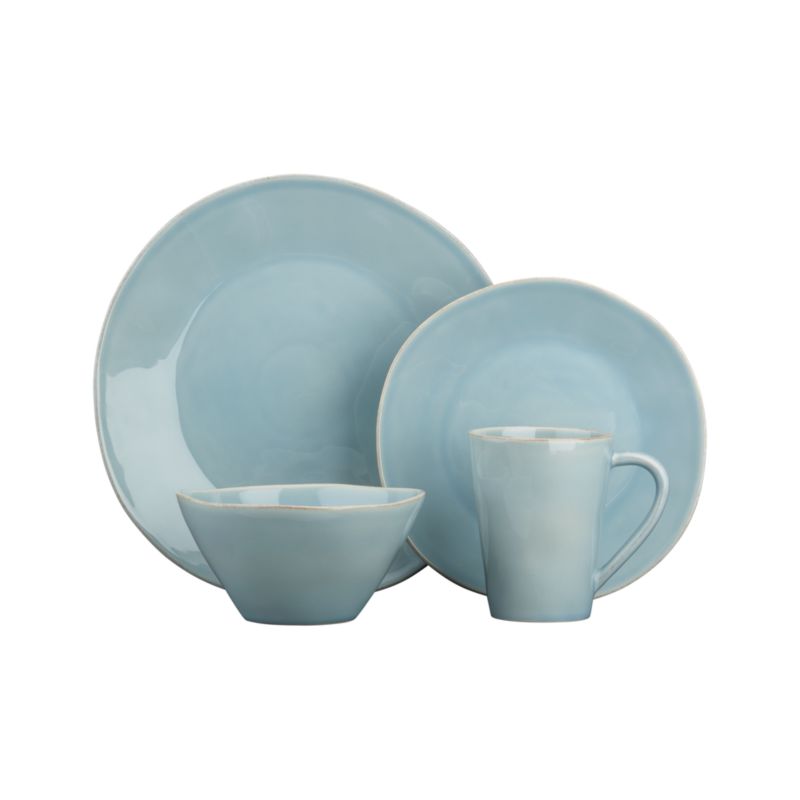 Marin Blue 4-Piece Place Setting