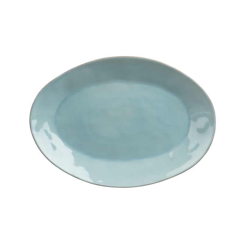 Marin Blue 15.75" Oval Platter