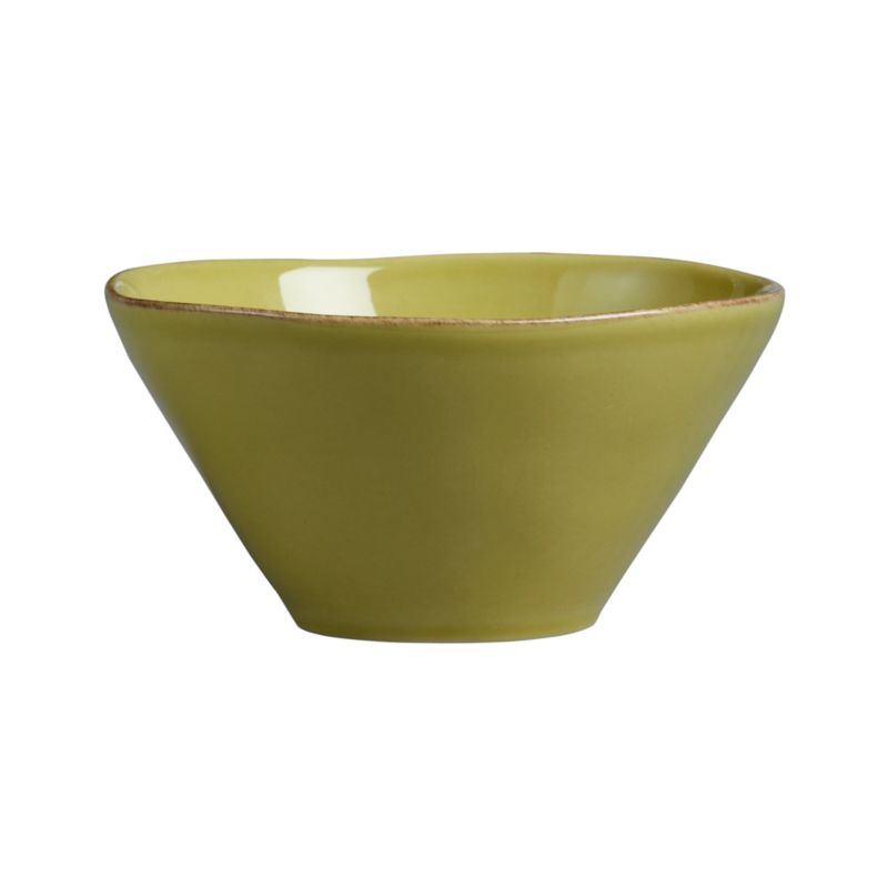 Green Bowl. 6"dia.x3"H