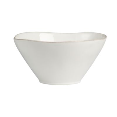 Marin White Serving Bowl
