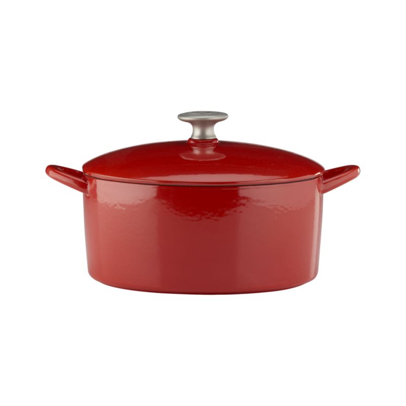 Mario Batali Red 4-Quart Dutch Oven