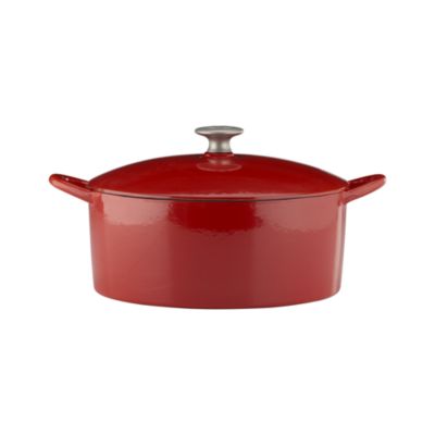 Mario Batali Red 6-Quart Dutch Oven