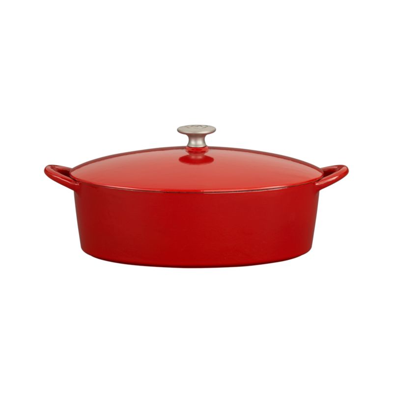 Mario Batali Red 6-Quart Dutch Oven