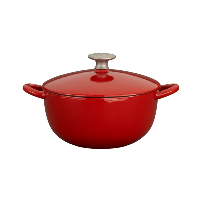 Mario Batali Red 3-Quart Soup Pot