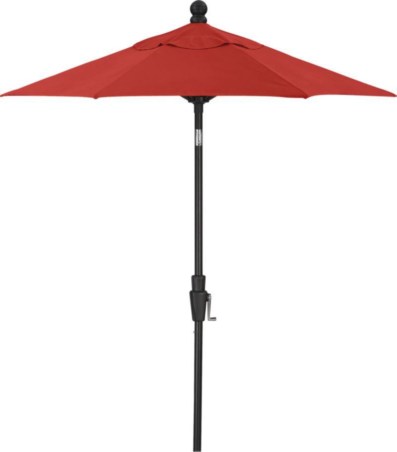 6' Round Caliente Tilt High Dining Umbrella. (1.5"dia. black pole);