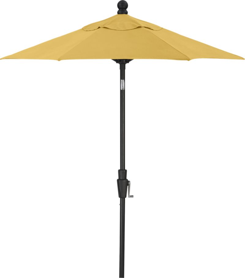 6' Round Daffodil Tilt High Dining Umbrella. (1.5"dia. black pole);