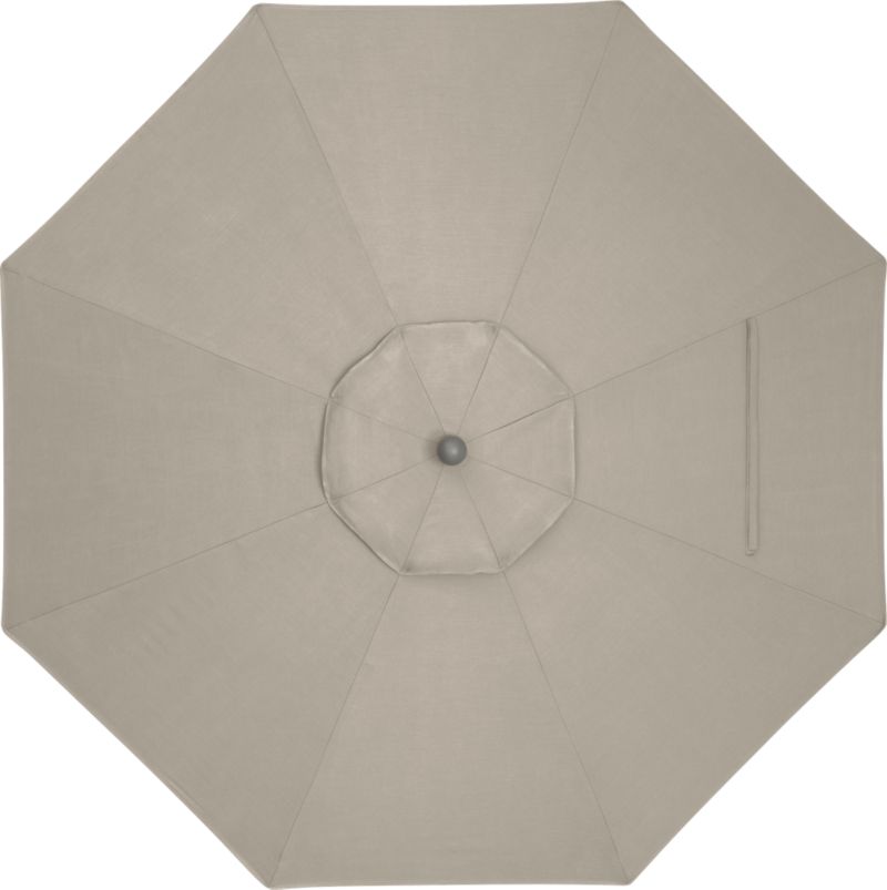 9' Round Sunbrella® Stone Umbrella Cover