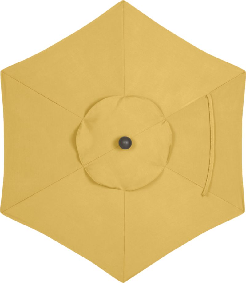 6' Round Sunbrella® Daffodil Umbrella Cover