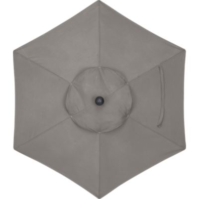 6 Round Sunbrella Graphite Umbrella Cover
