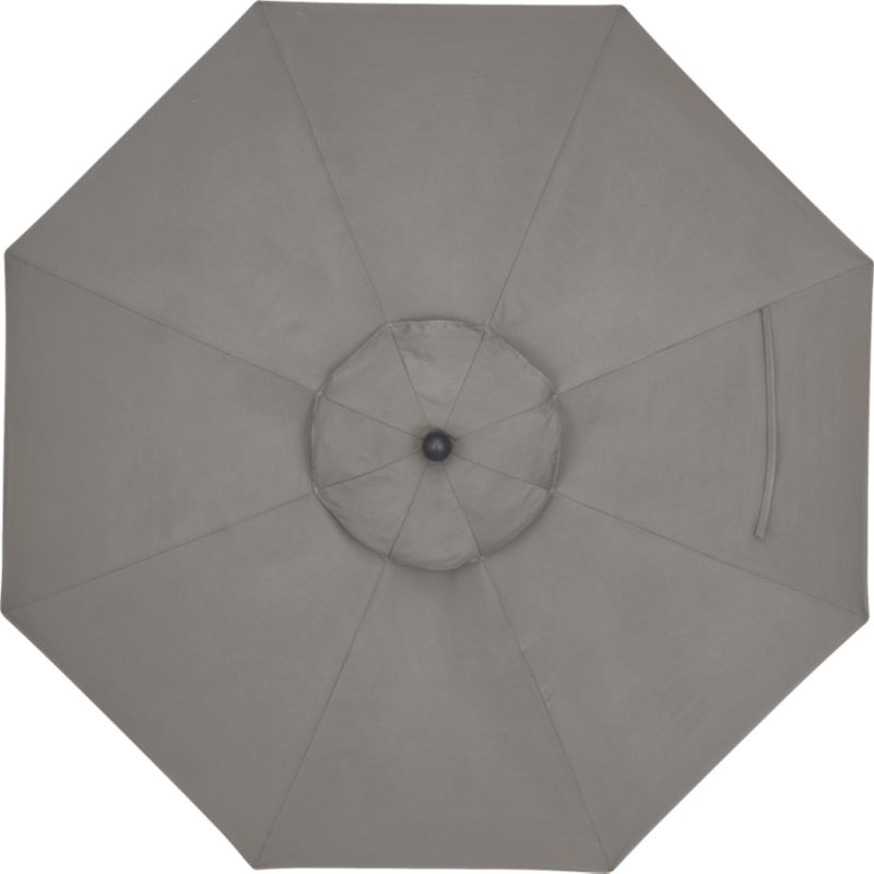 9' Round Sunbrella® Graphite Umbrella Cover