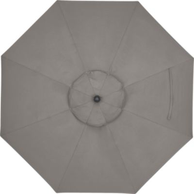 9 Round Sunbrella Graphite Umbrella Cover