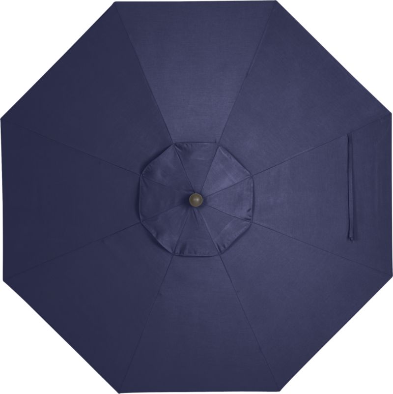 9' Round Sunbrella® Indigo Umbrella Cover