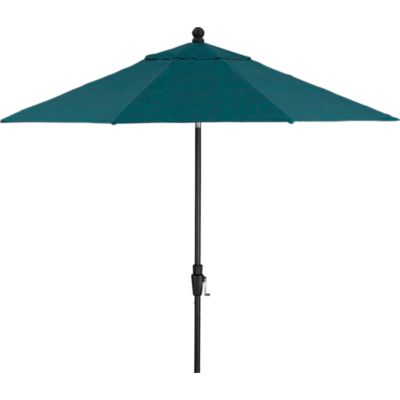 9 Round Juniper Umbrella with Black Frame