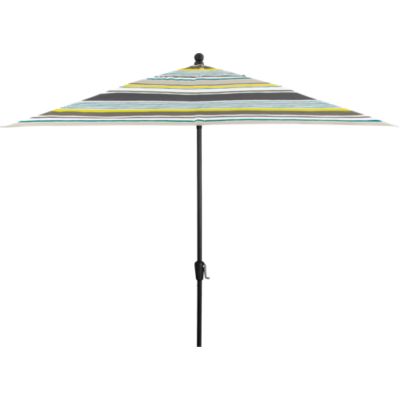 Rectangular Arroyo Umbrella with Black Frame