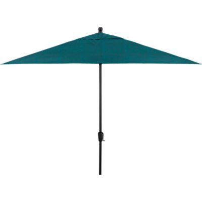 Rectangular Juniper Umbrella with Black Frame