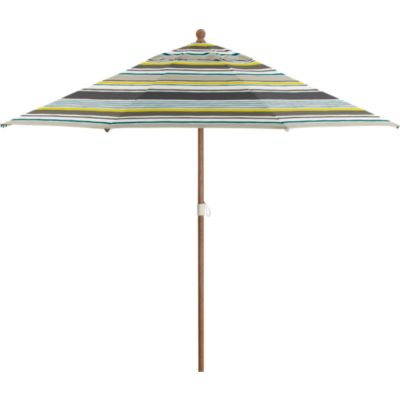 9 Round Arroyo Umbrella with Eucalyptus Frame