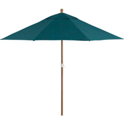 9 Round Juniper Umbrella with Eucalyptus Frame