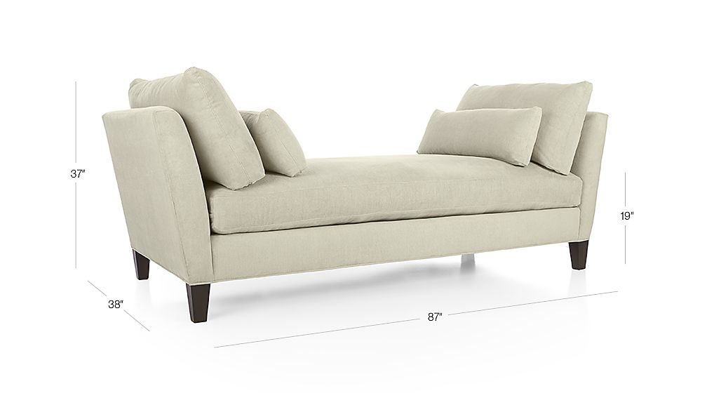 Marlowe Upholstered Daybed Crate and Barrel