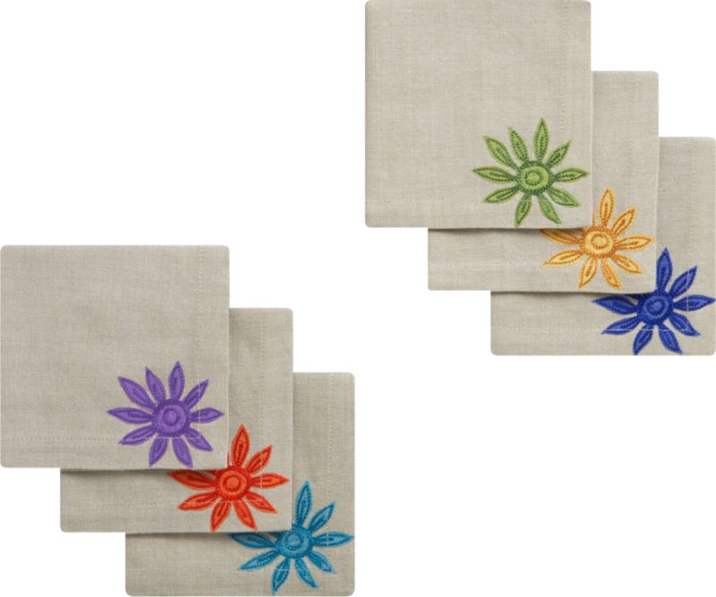 Set of 6 Marnie Cocktail Napkins