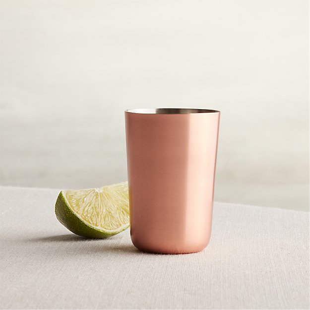 Martin Copper Shot Glass Crate and Barrel