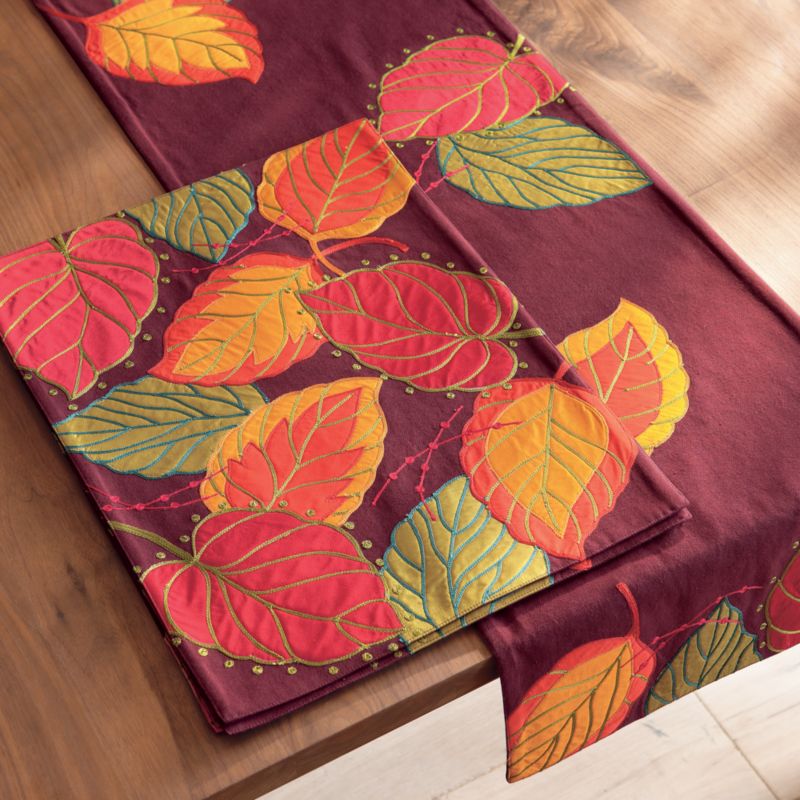 Crate and Barrel - Mathilda Runner shopping in Crate and Barrel Thanksgiving from crateandbarrel.com
