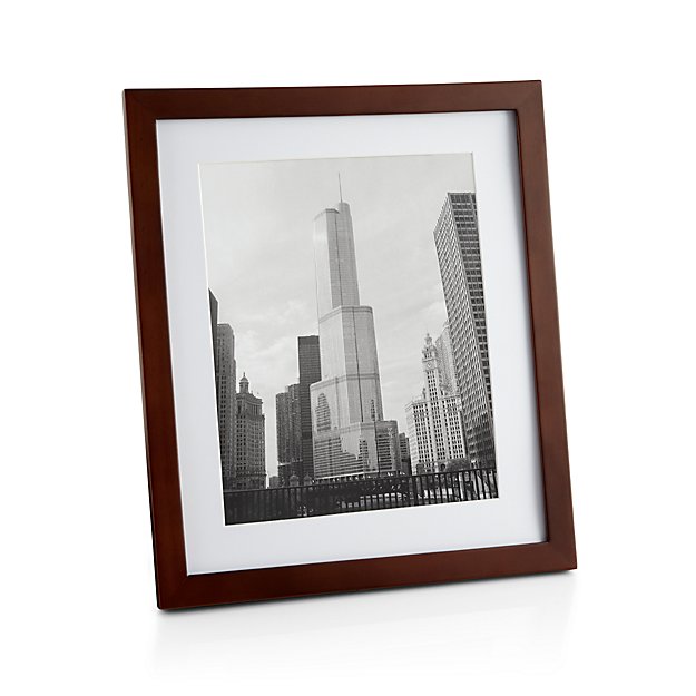 Matte Brown 8x10 Frame Crate and Barrel