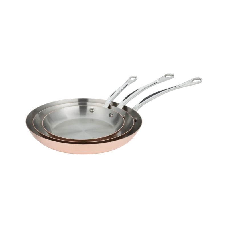 Mauviel M'heritage Copper Frypans