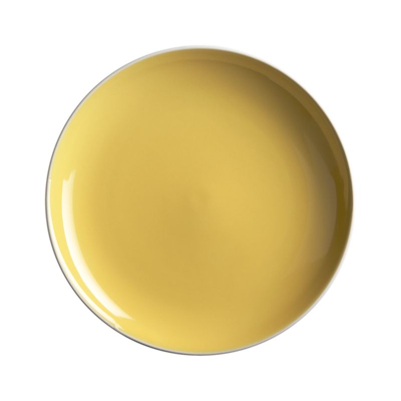 Max Yellow Salad Plate. 8.5" dia.