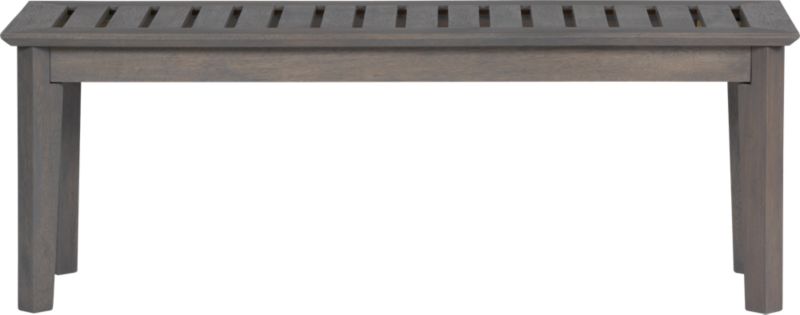 Mendocino Backless Bench