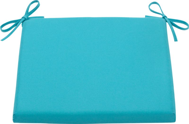 Mendocino Sunbrella® Aqua Side Chair Cushion