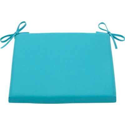 Mendocino Sunbrella Aqua Side Chair Cushion