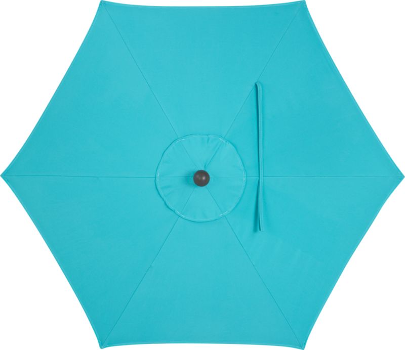 7' Round Sunbrella® Aqua Umbrella Cover