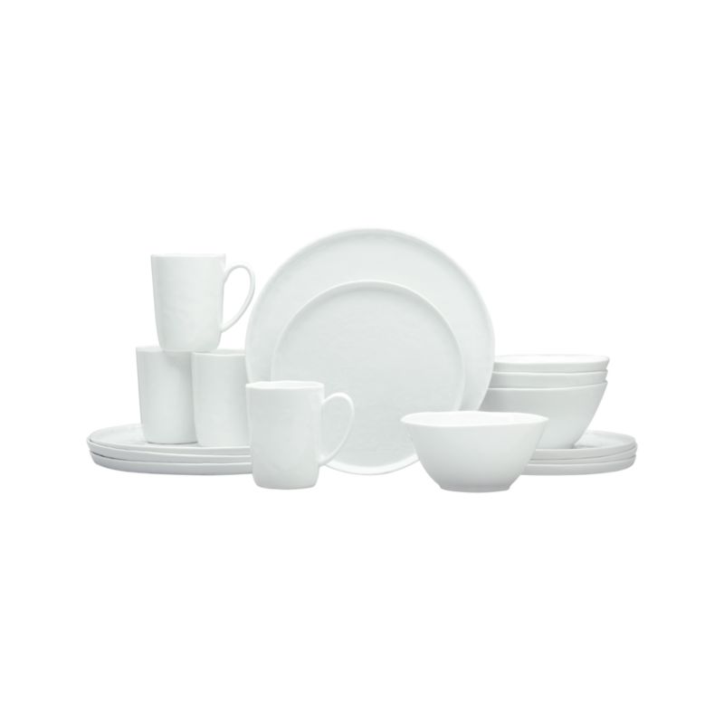 16-Piece Set: four 4-piece place settings.
