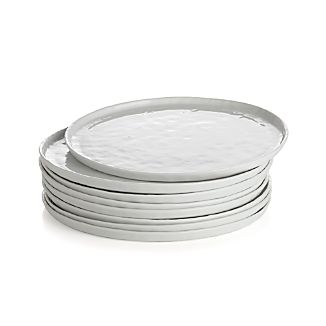 dinner mercer plates crate barrel crateandbarrel dining contemporary round everyday savings open dinnerware