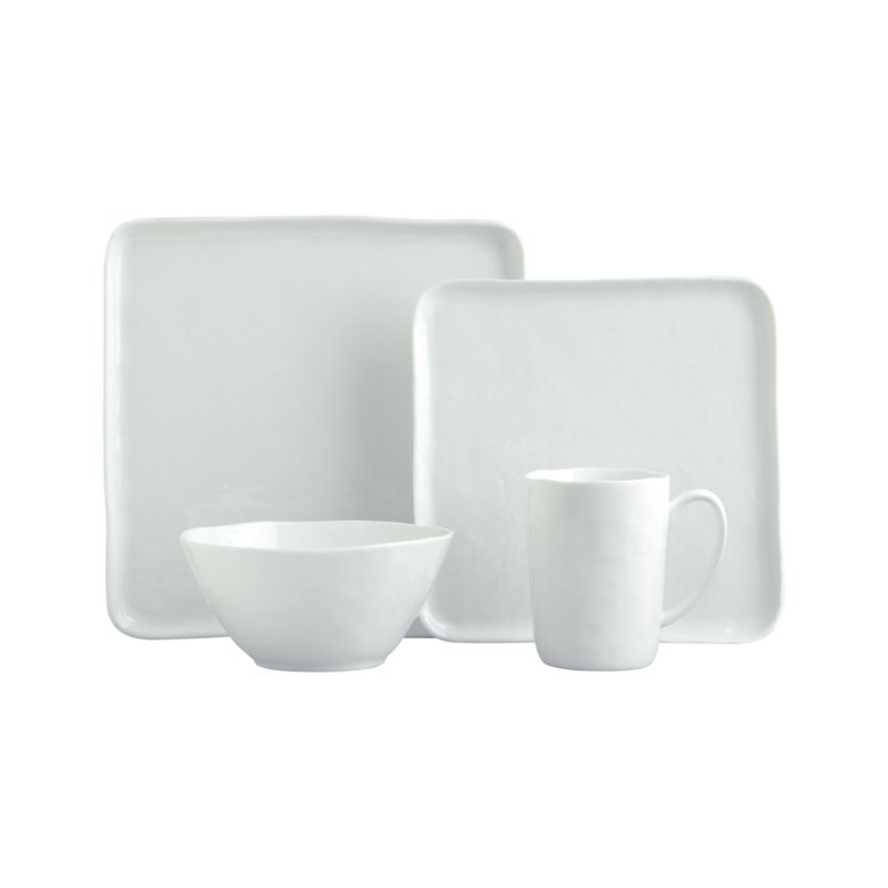 Mercer Dinnerware with Square Plates