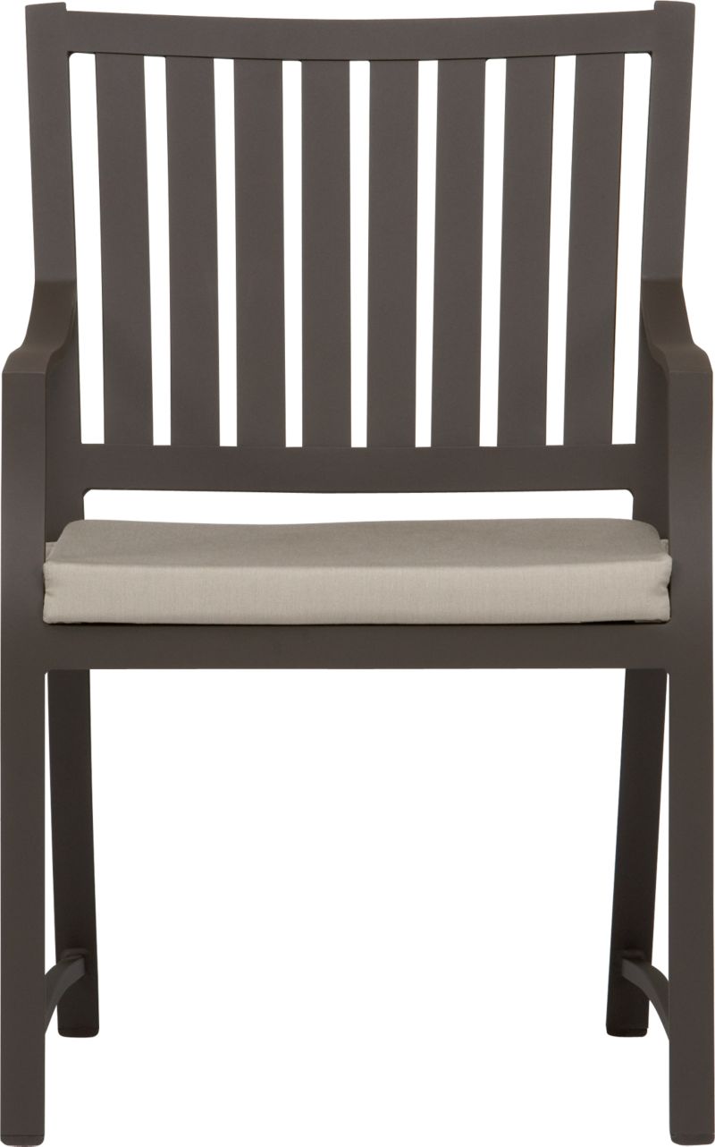 Meridian Dining Chair with Sunbrella® Stone Cushion