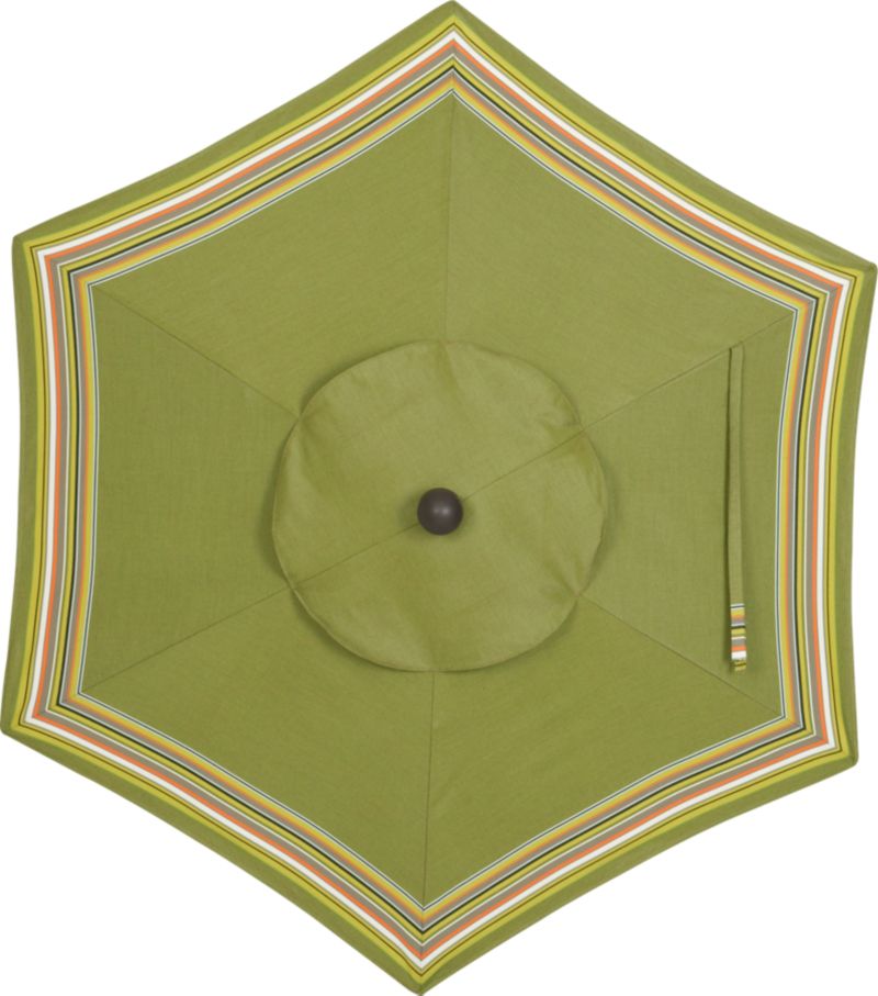 6' Round Sunbrella® Meridian Stripe Umbrella Cover