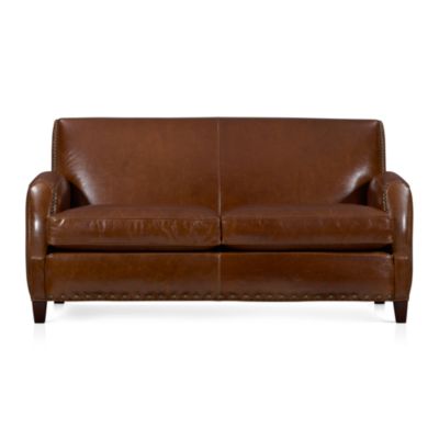 Metropole Leather Loveseat