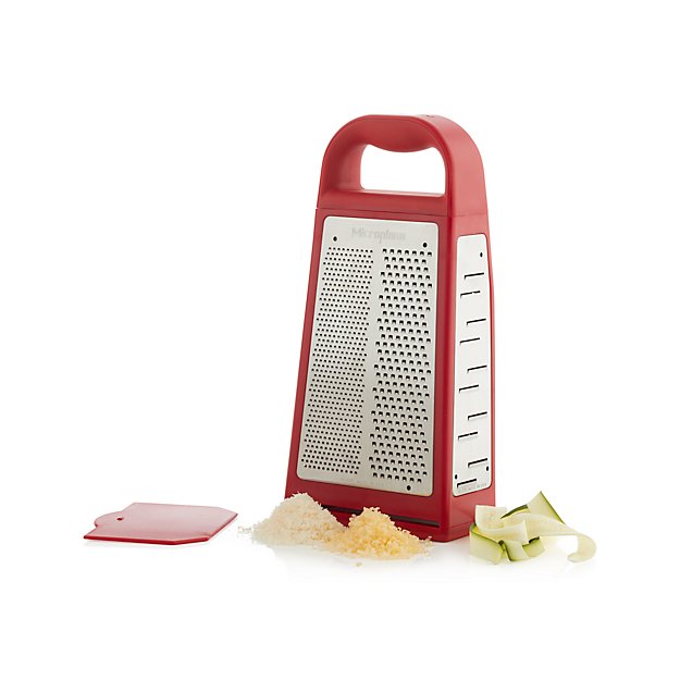 Microplane 5Blade Box Grater Crate and Barrel