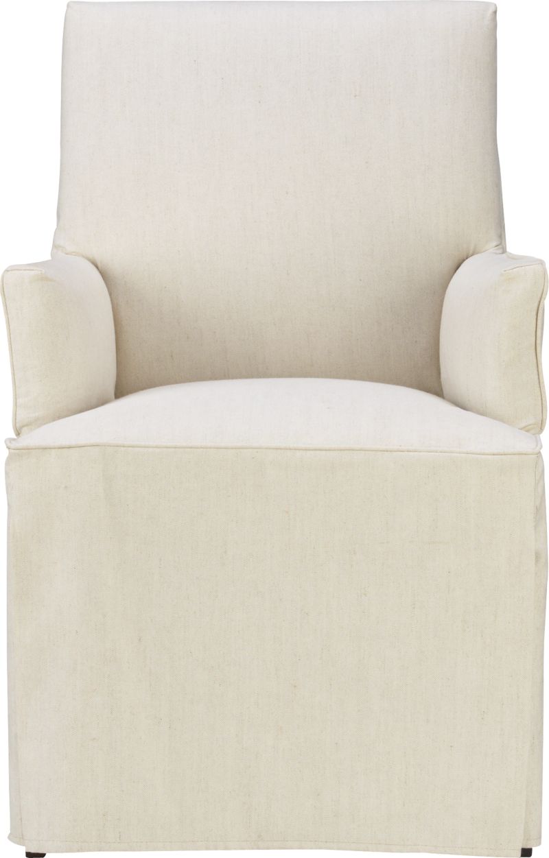 Slipcover Only for Miles Arm Chair with Welting