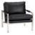 MiloLoungeChrBlack3QF10